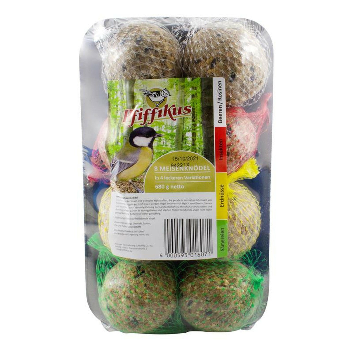 Pfiffikus Meisenknödel 4 Variationen