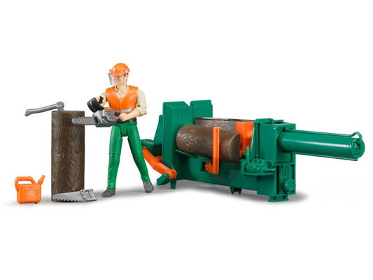 BRUDER bworld Forstwirtschafts-Set