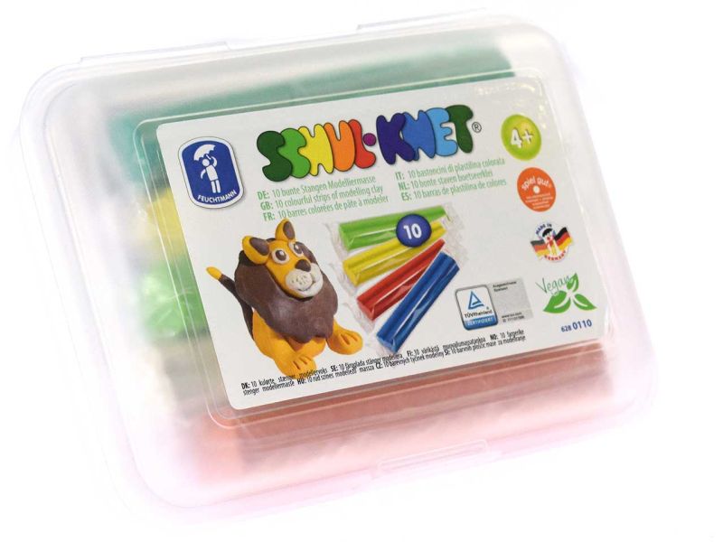 Feuchtmann Schul-Knet Schoolbox One for Two Box Maxi, 500g