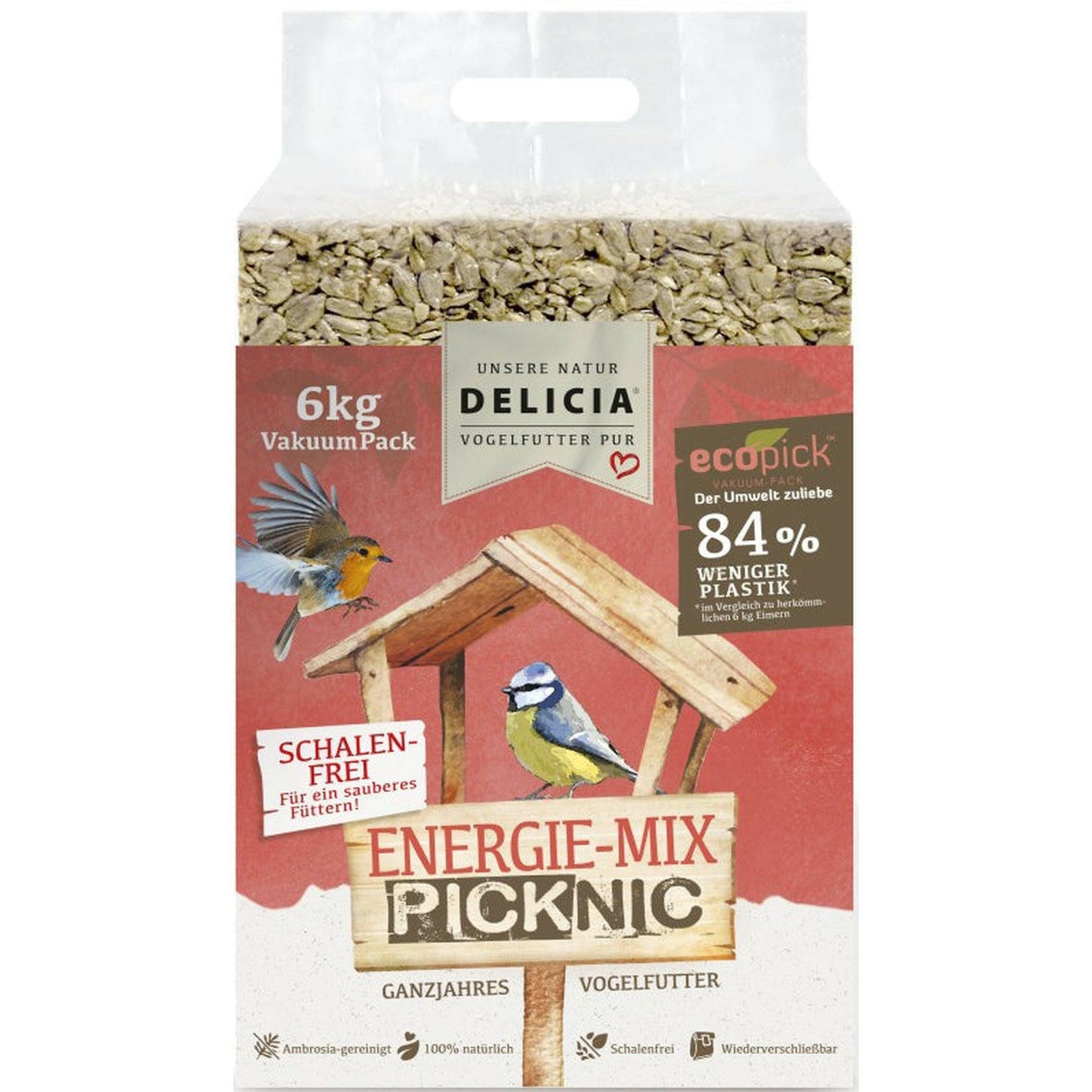DELICIA Energie-Mix Picknic - Vakuumpacks