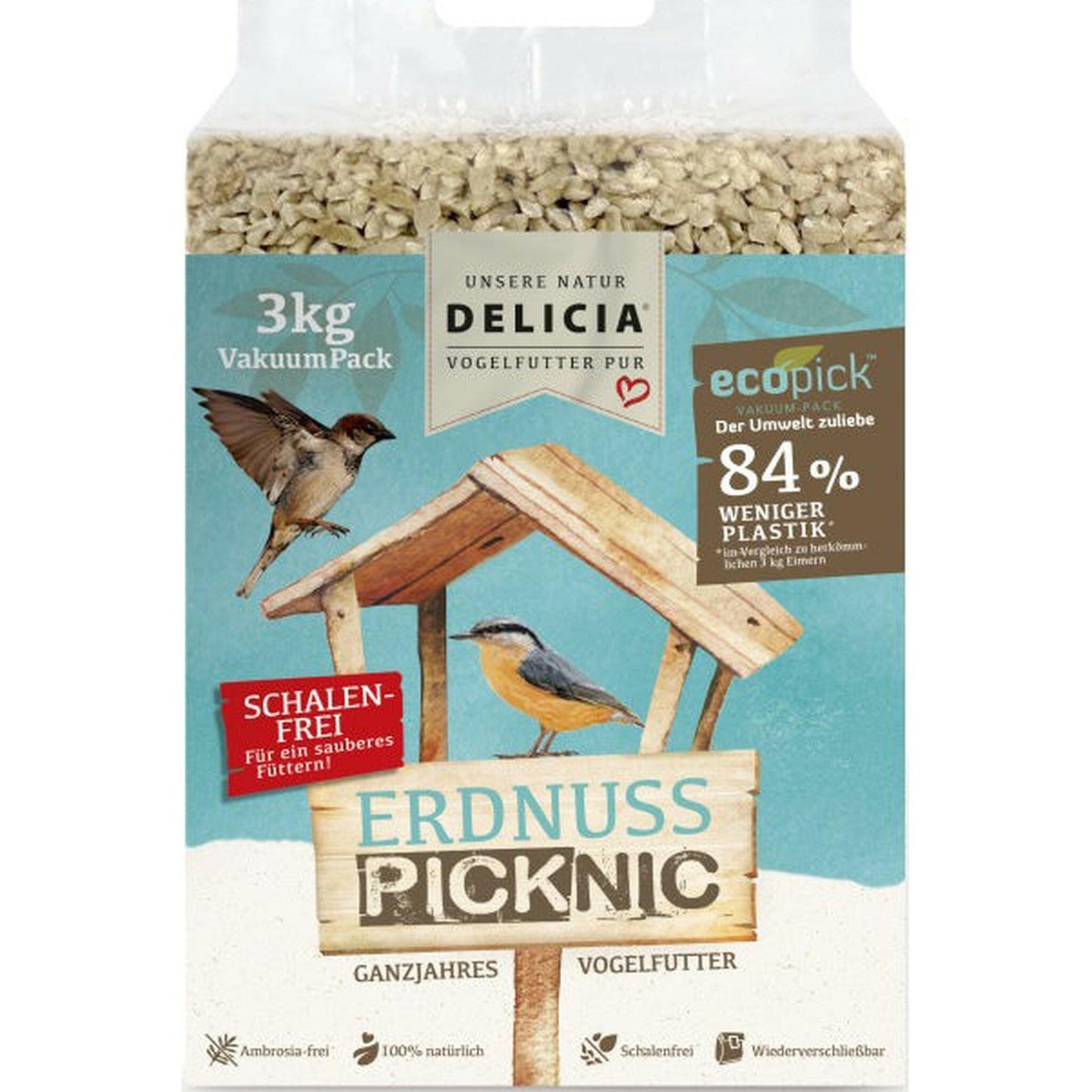 DELICIA Erdnuss Picknic - Vakuumpacks