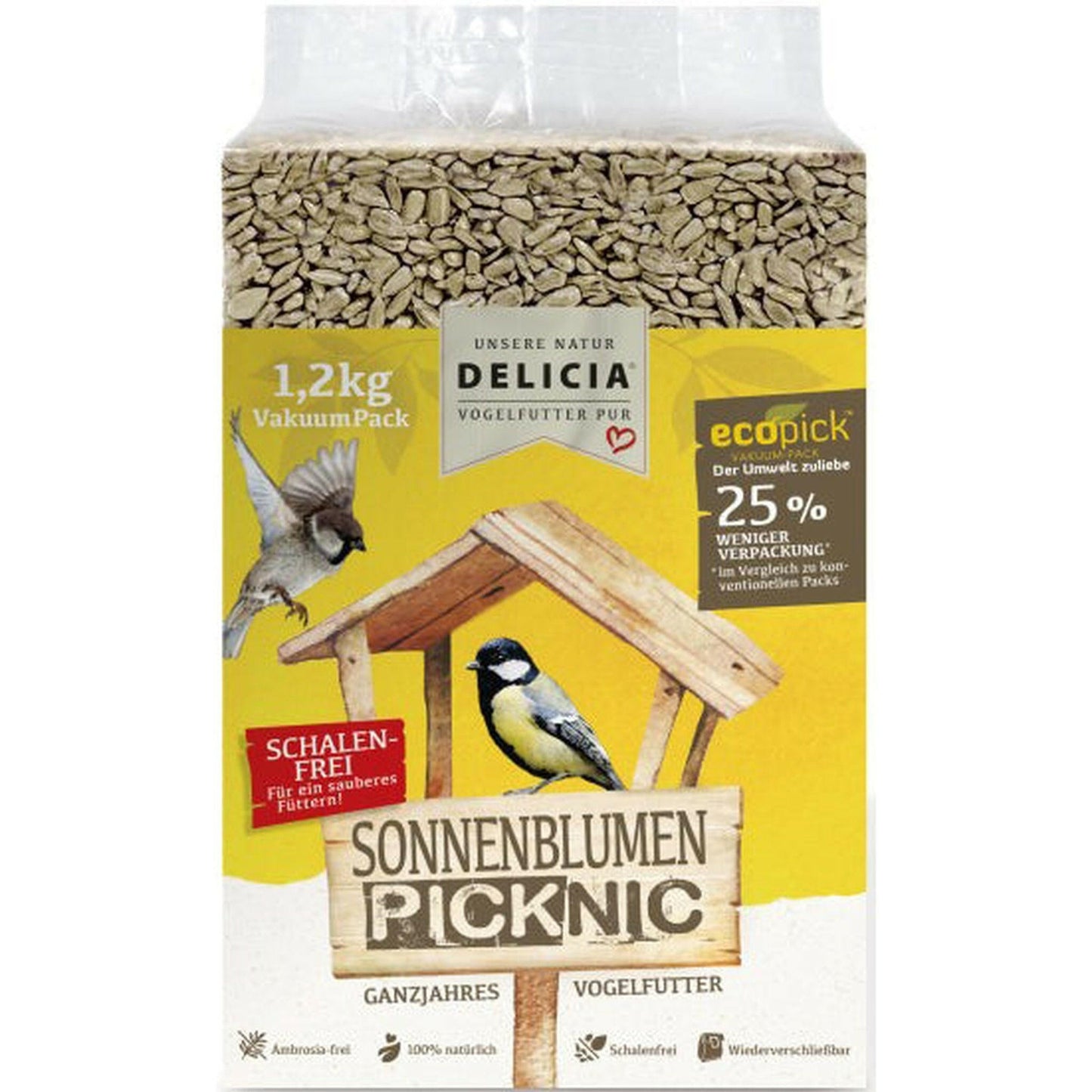 DELICIA Sonnenblumen Picknick - Vakuumpacks