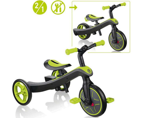 GLOBBER Explorer Trike 2in1, lime grün