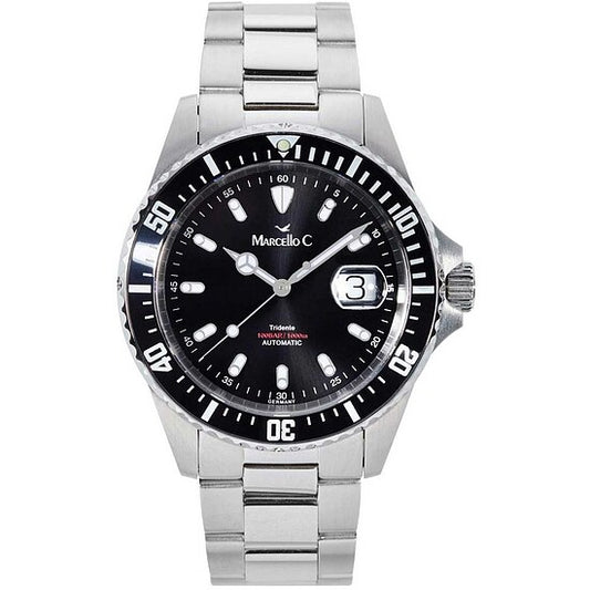 Marcello C. Tridente Modell 2040.2 mit schwarzem Zifferblatt