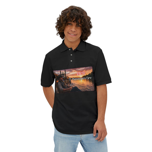 DNTK Men's Polo — Mississippi Flow