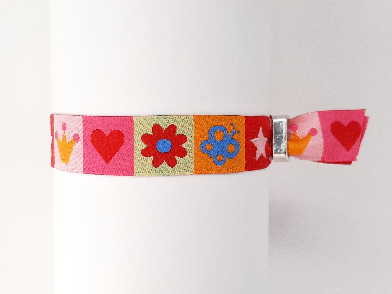 Einlassband Krone Stern Blume
