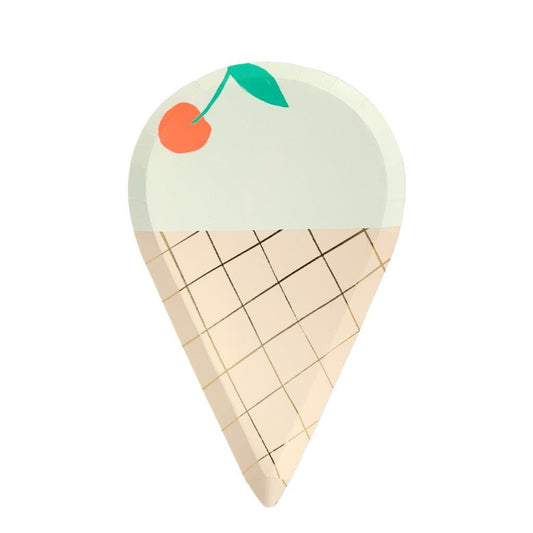 Icecream Pappteller
