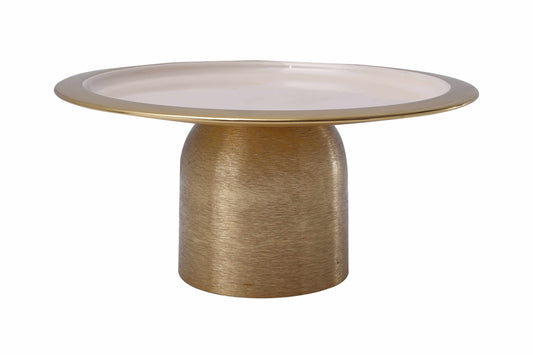 Kuchenplatte Art Deco 325 Silber / Dunkelblau