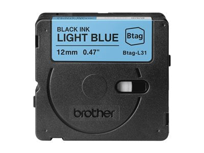 BROTHER 12MM BTAGL31 Ribbon Black
