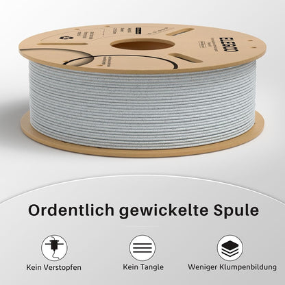ELEGOO PLA Filament 1.75mm Schwarz 1KG