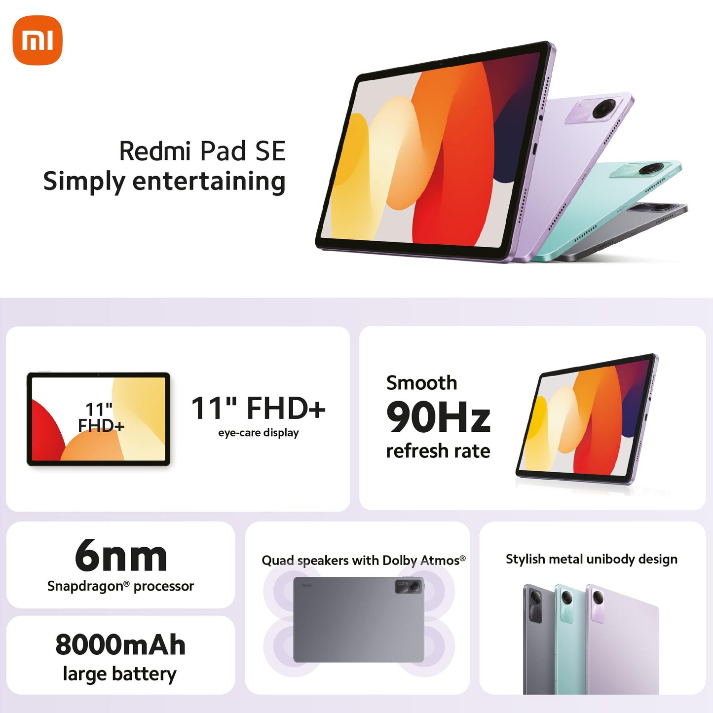 Xiaomi Redmi Pad SE (11“)