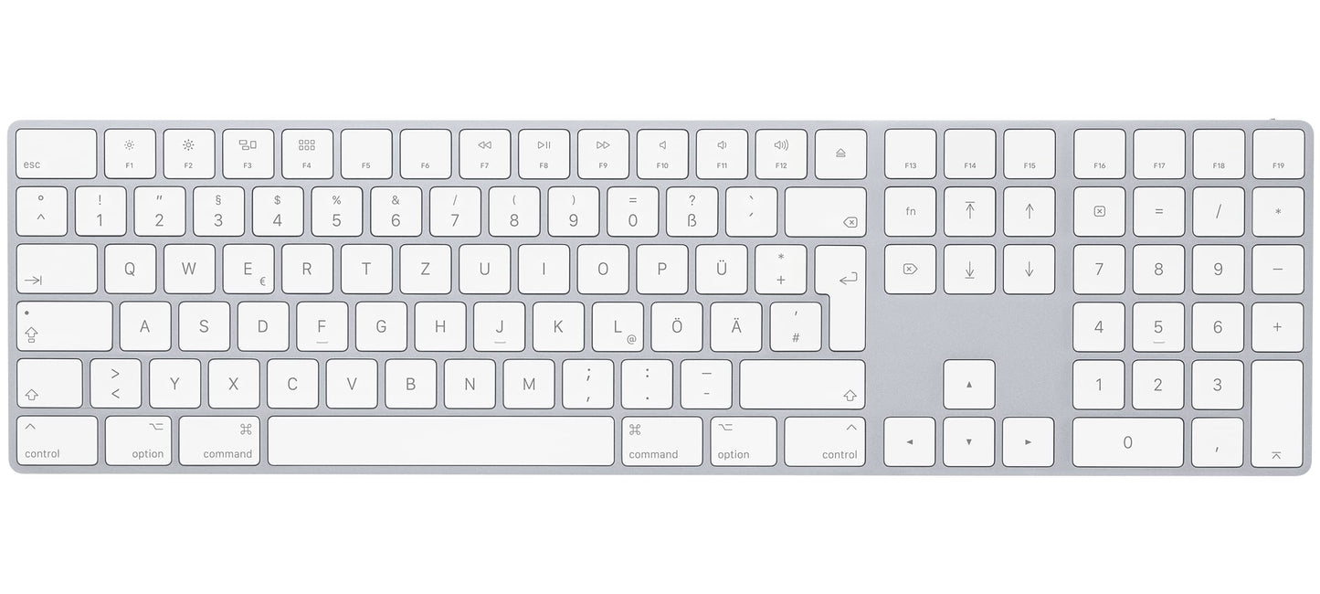 Apple Magic Keyboard mit Ziffernblock - Bluetooth - Deutsch