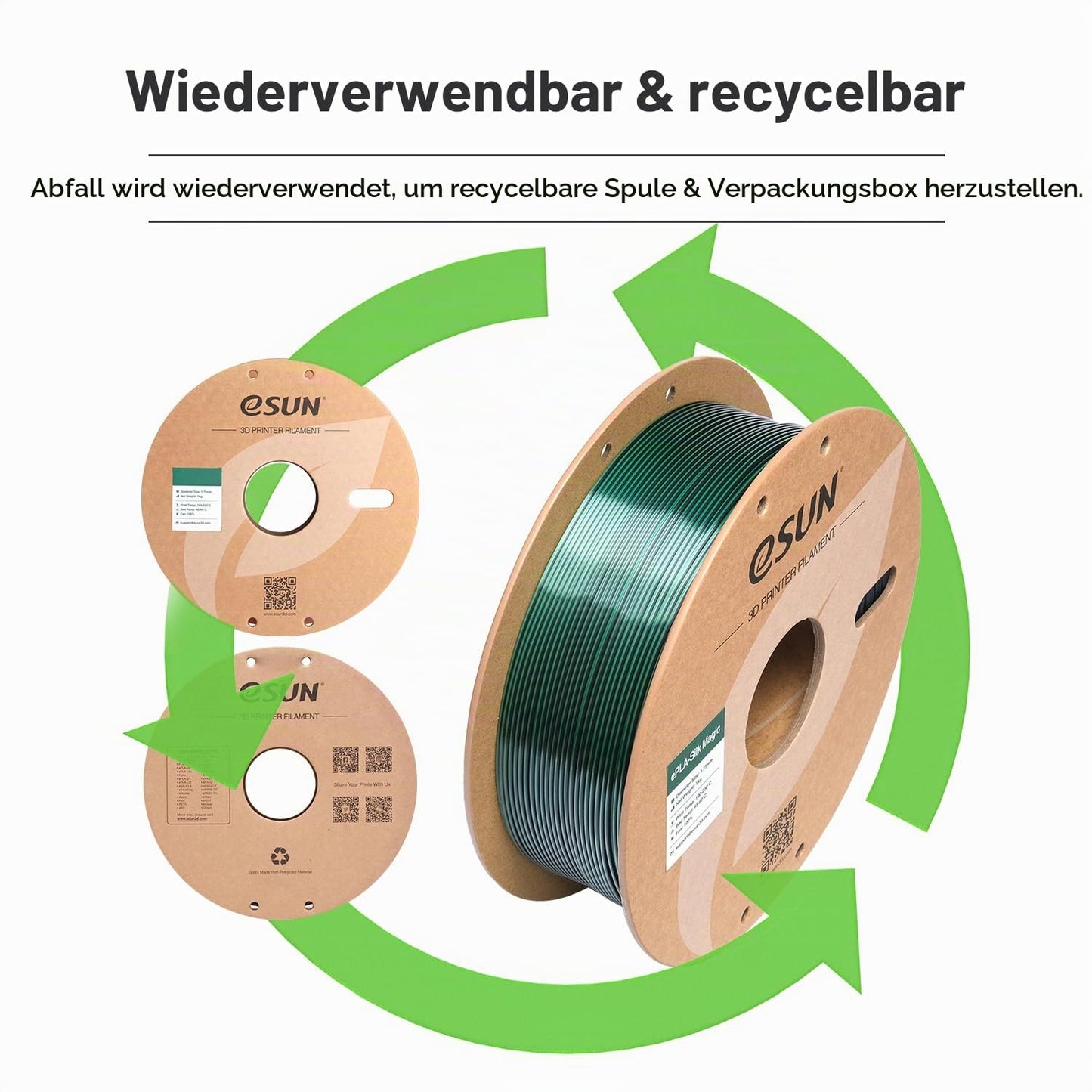eSUN Silk PLA Filament 1.75mm