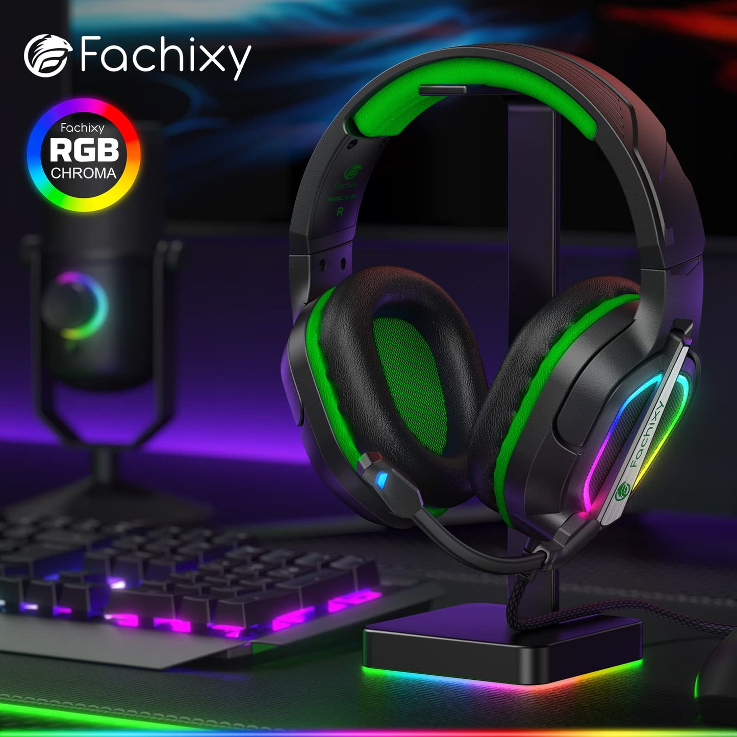 Fachixy FC200 Gaming Headset - PS5 PS4 PC Xbox One Nintendo Switch