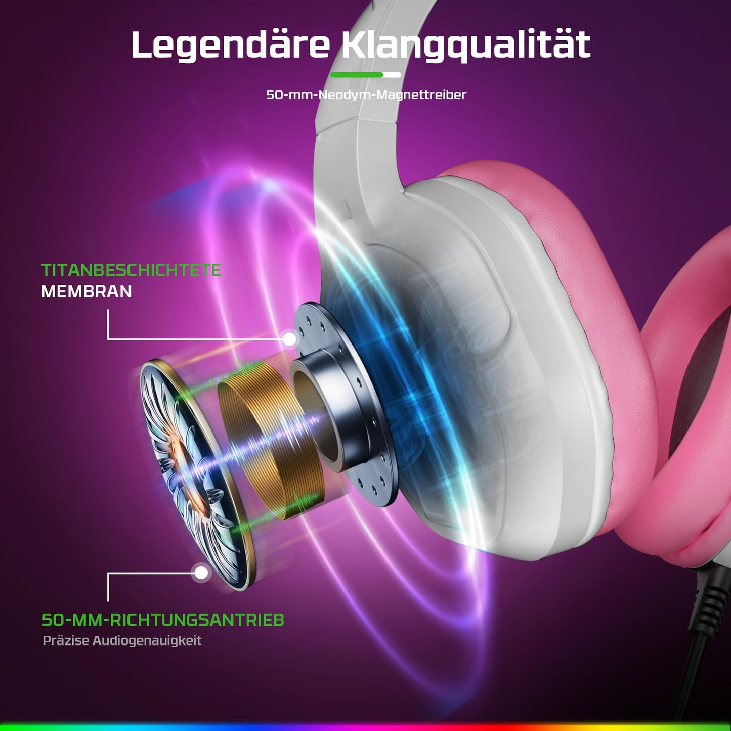 Fachixy FC200 Gaming Headset - PS5 PS4 PC Xbox One Nintendo Switch