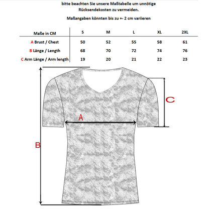 Rundhals Vintage T-Shirt - Men Slim Fit Design