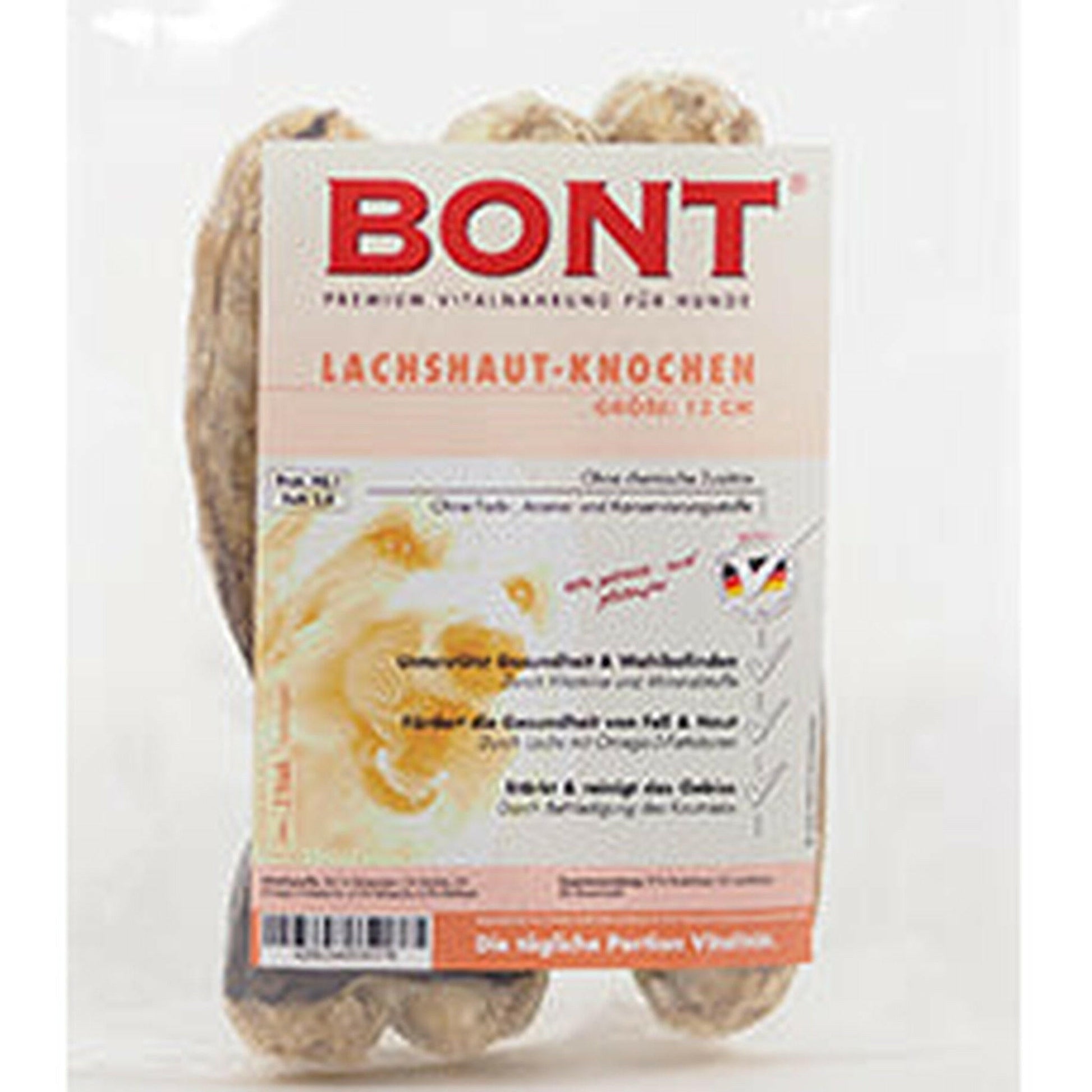 Bont Lachskauknochen in Fischform 12cm