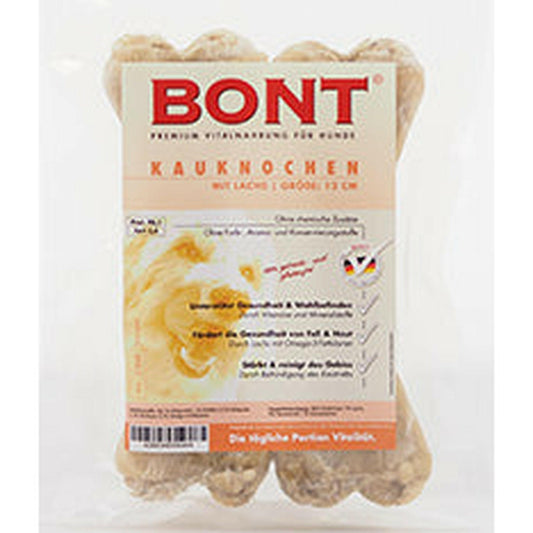 Bont Kauknochen natur gefüllt mit Lachs