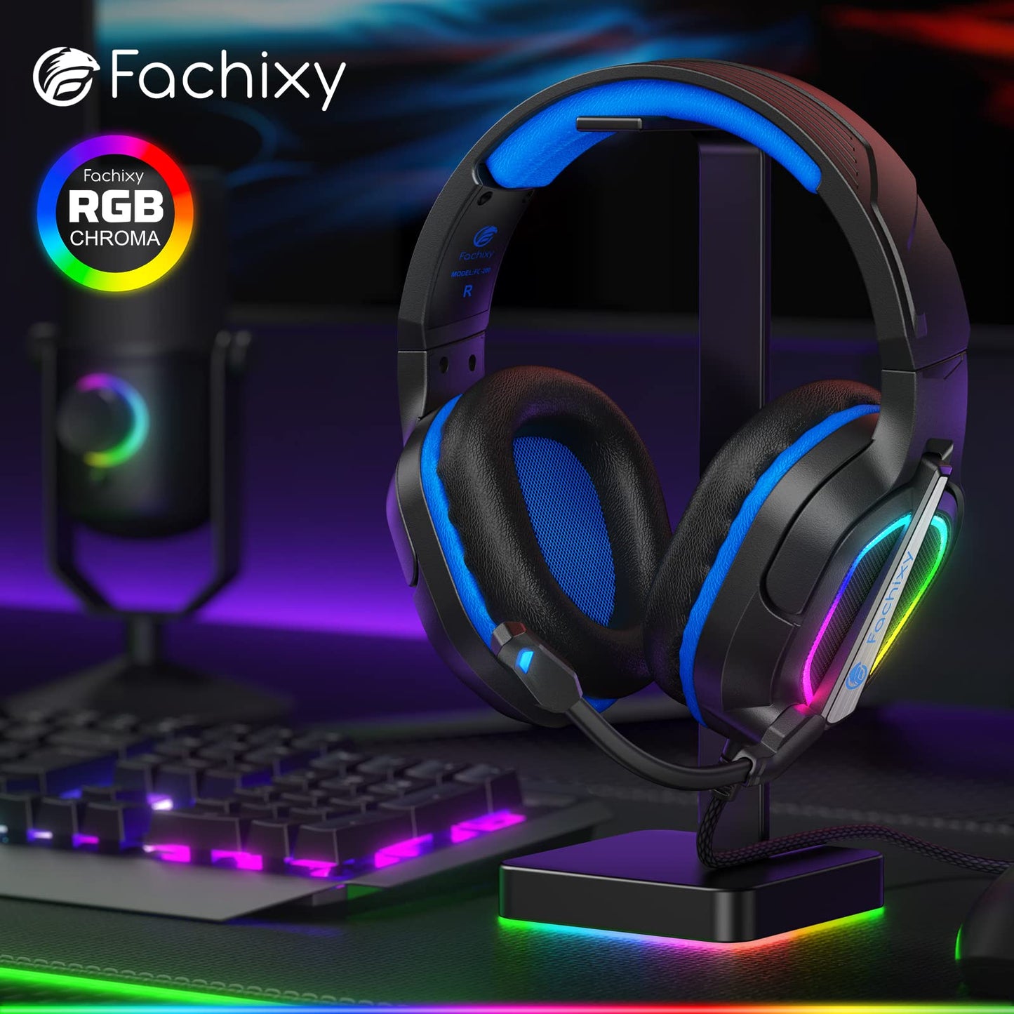 Fachixy FC200 Gaming Headset - PS5 PS4 PC Xbox One Nintendo Switch