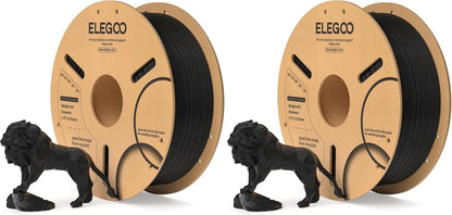 ELEGOO PLA Filament 1.75mm Schwarz 1KG
