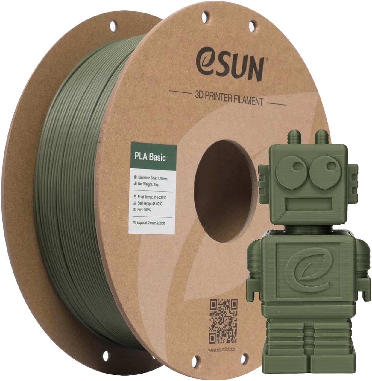 eSUN PLA Filament 1.75mm 1KG