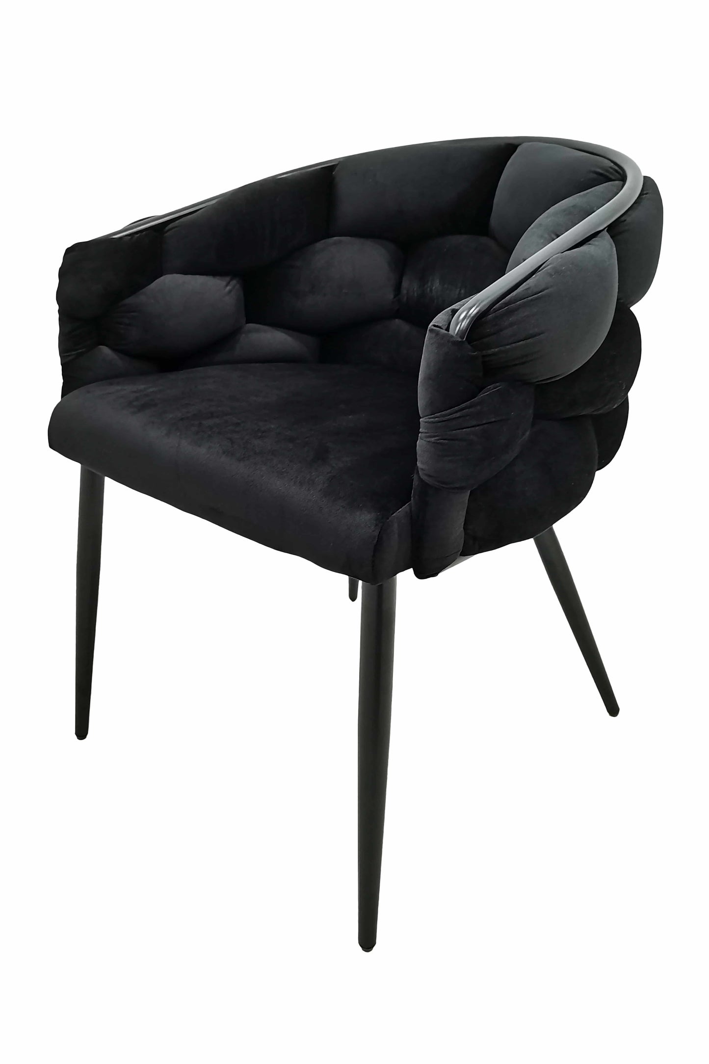 Stuhl Grace 125 2er-Set Taupe / Schwarz