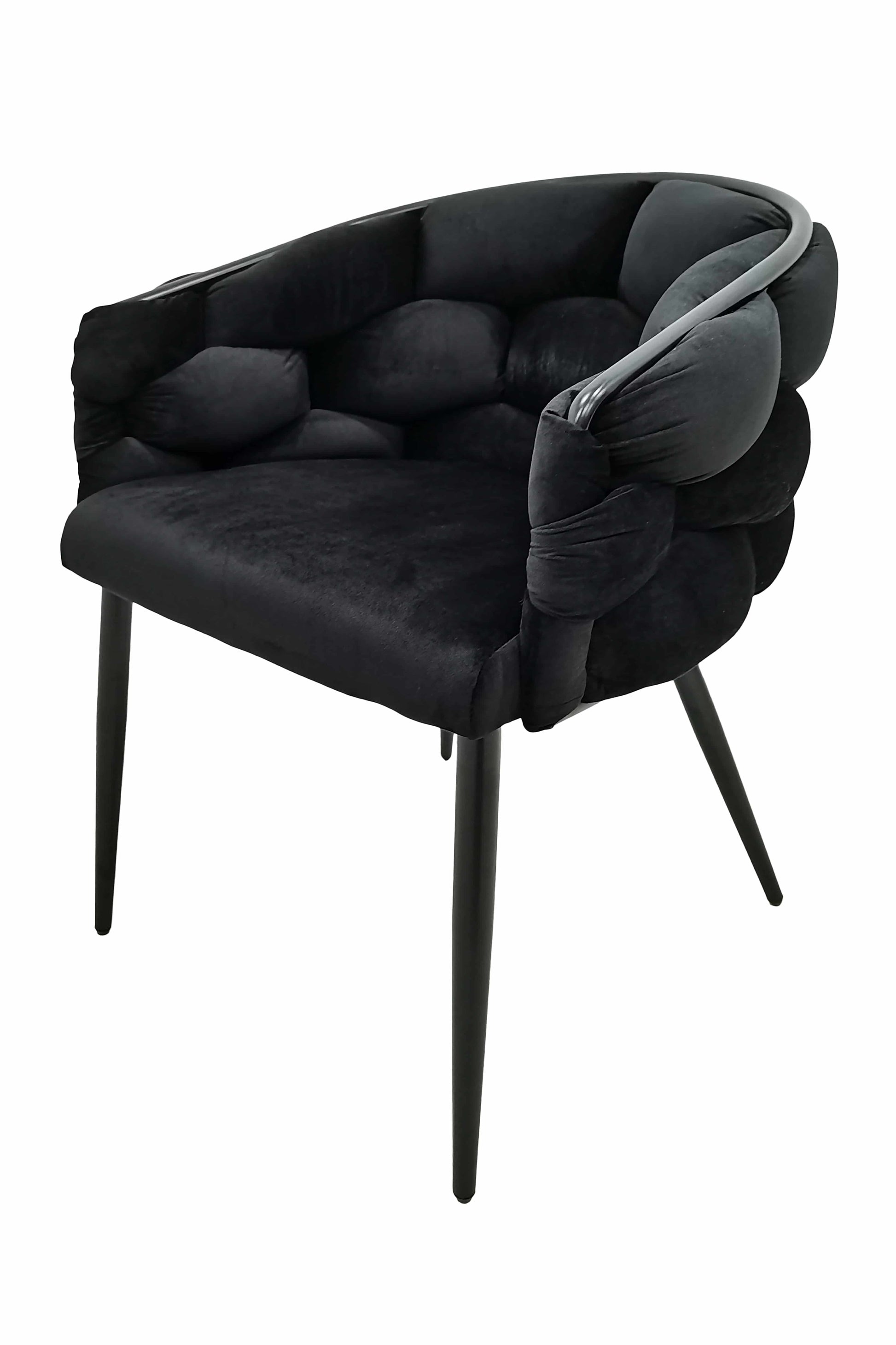 Stuhl Grace 125 2er-Set Taupe / Schwarz