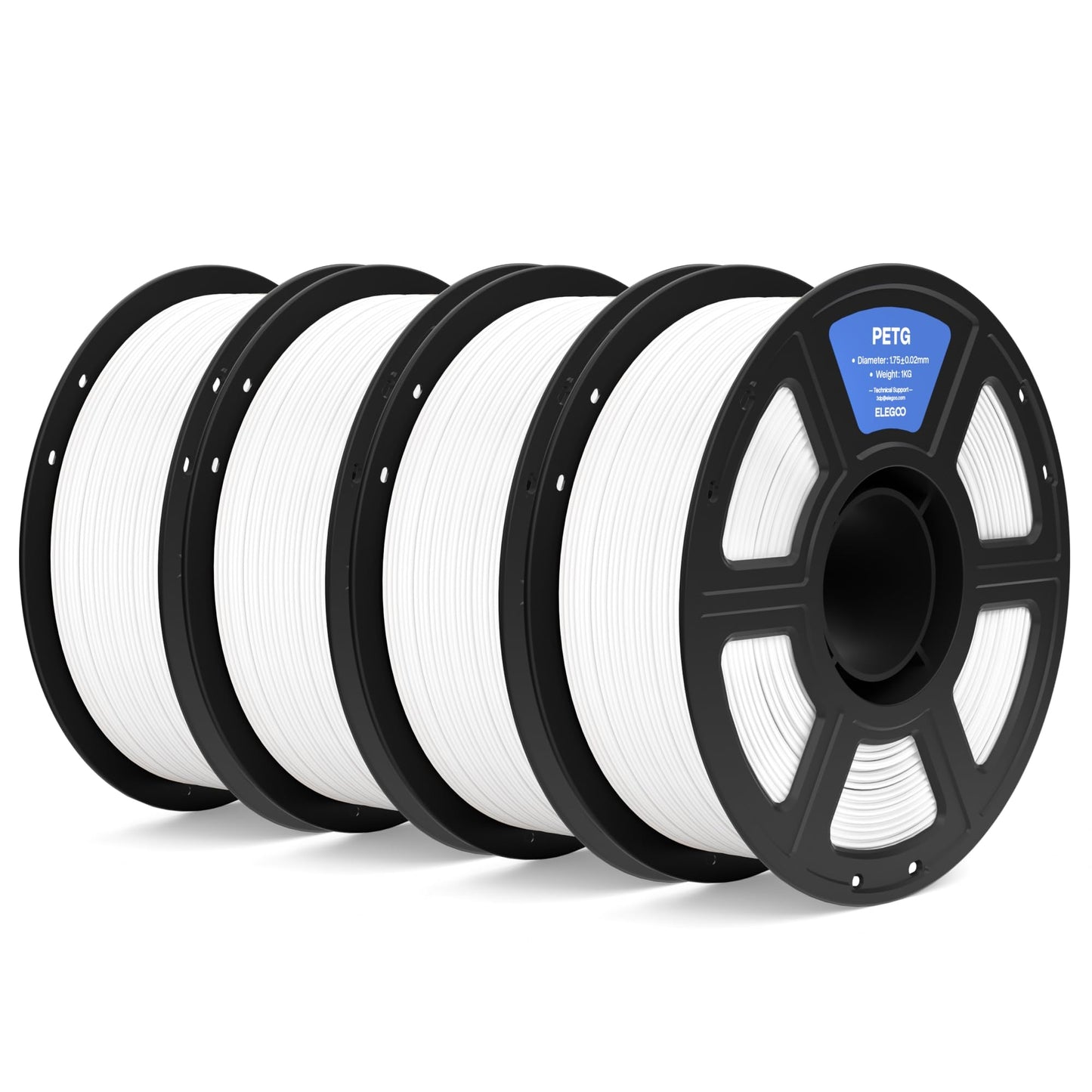 ELEGOO PETG Filament 1,75 mm Grau 1 KG