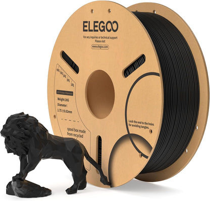 ELEGOO PLA Filament 1.75mm Schwarz 1KG