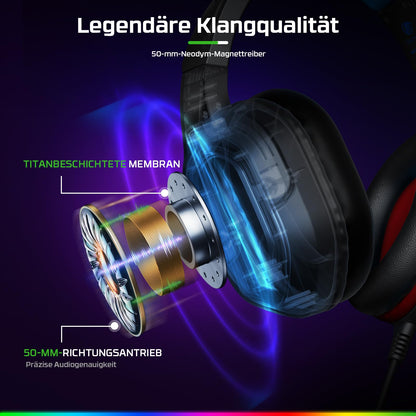 Fachixy FC200 Gaming Headset - PS5 PS4 PC Xbox One Nintendo Switch