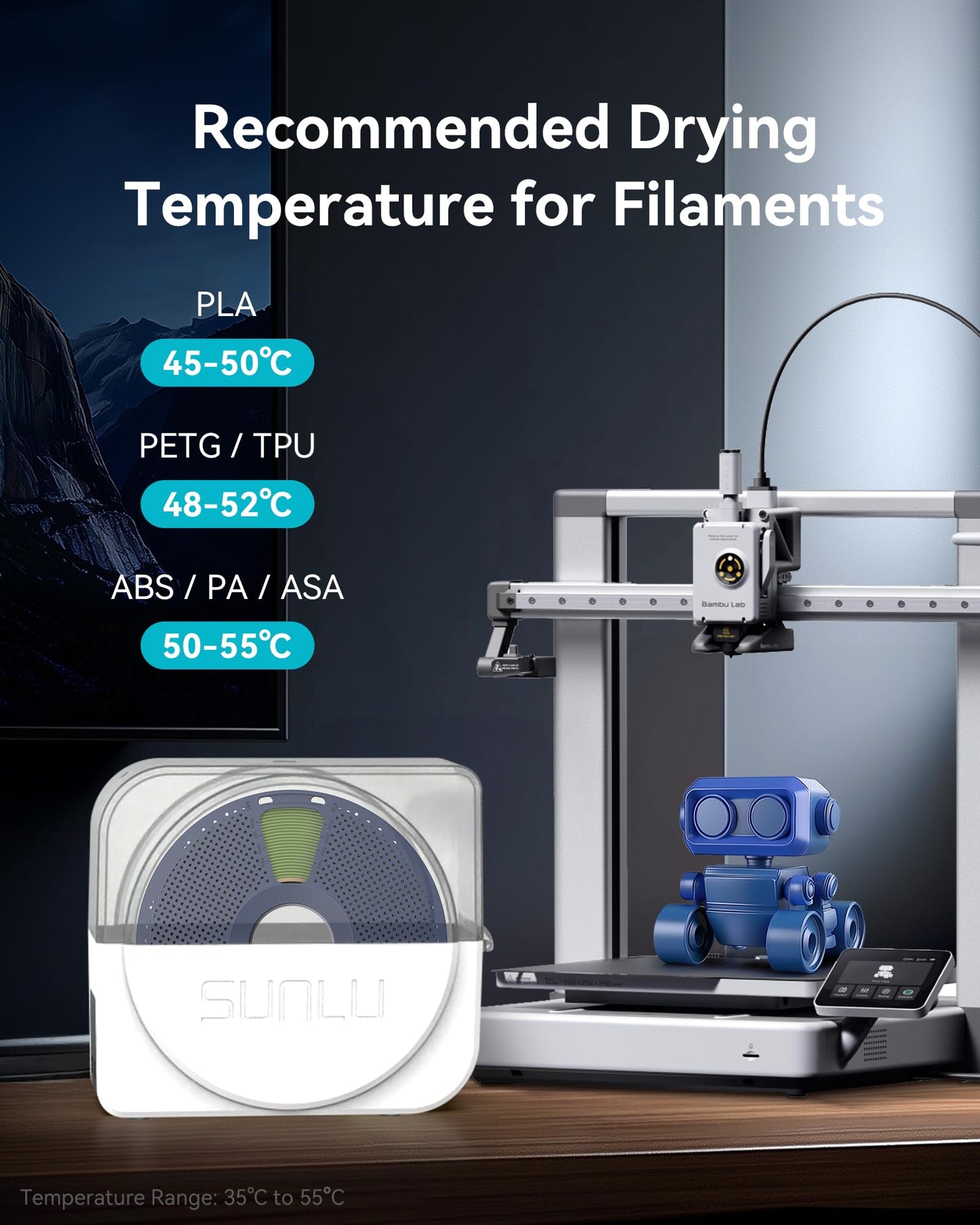 Sunlu S1 Plus Filament Trockner