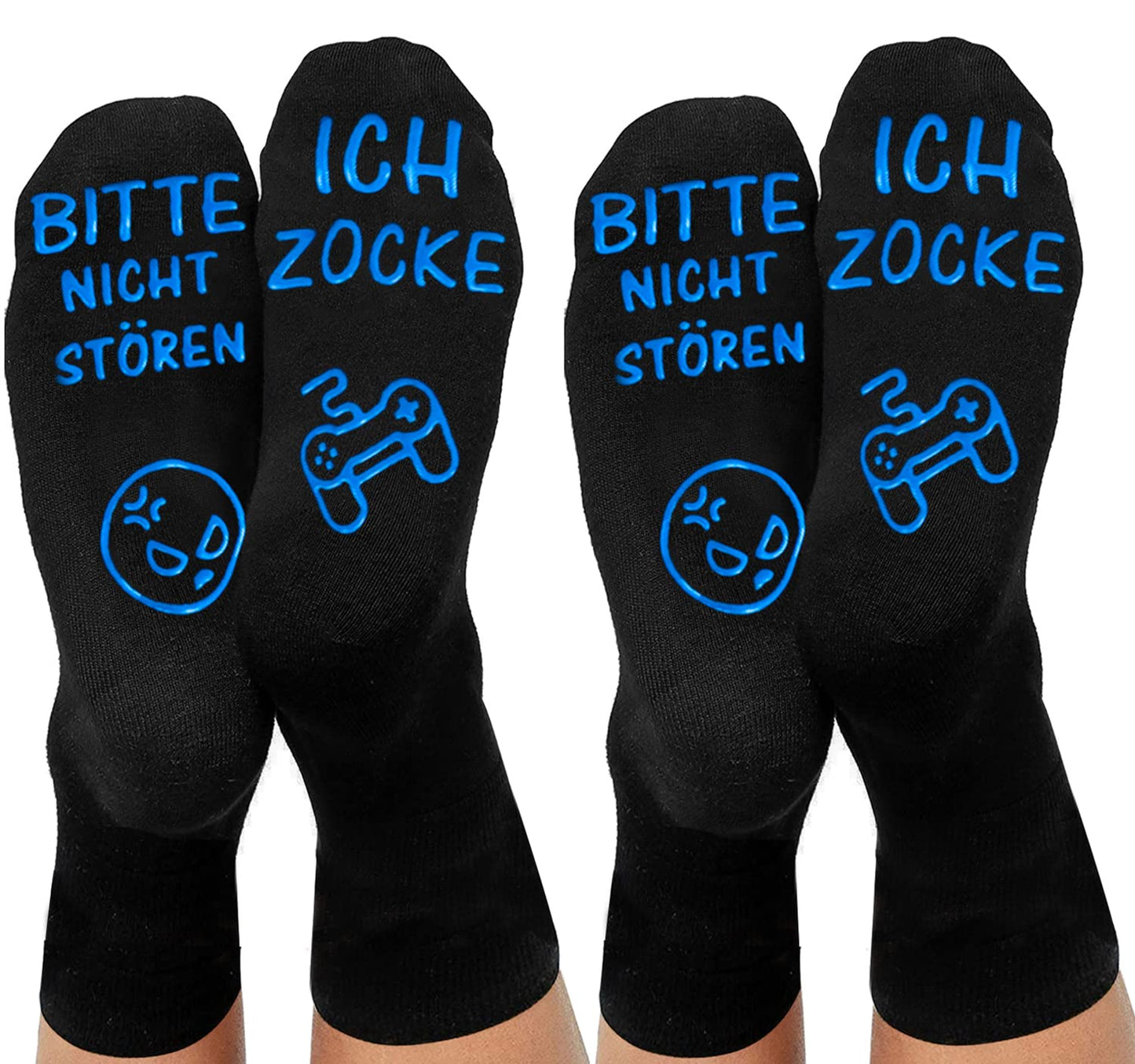 Gaming Socken - Rutschfest - Baumwolle