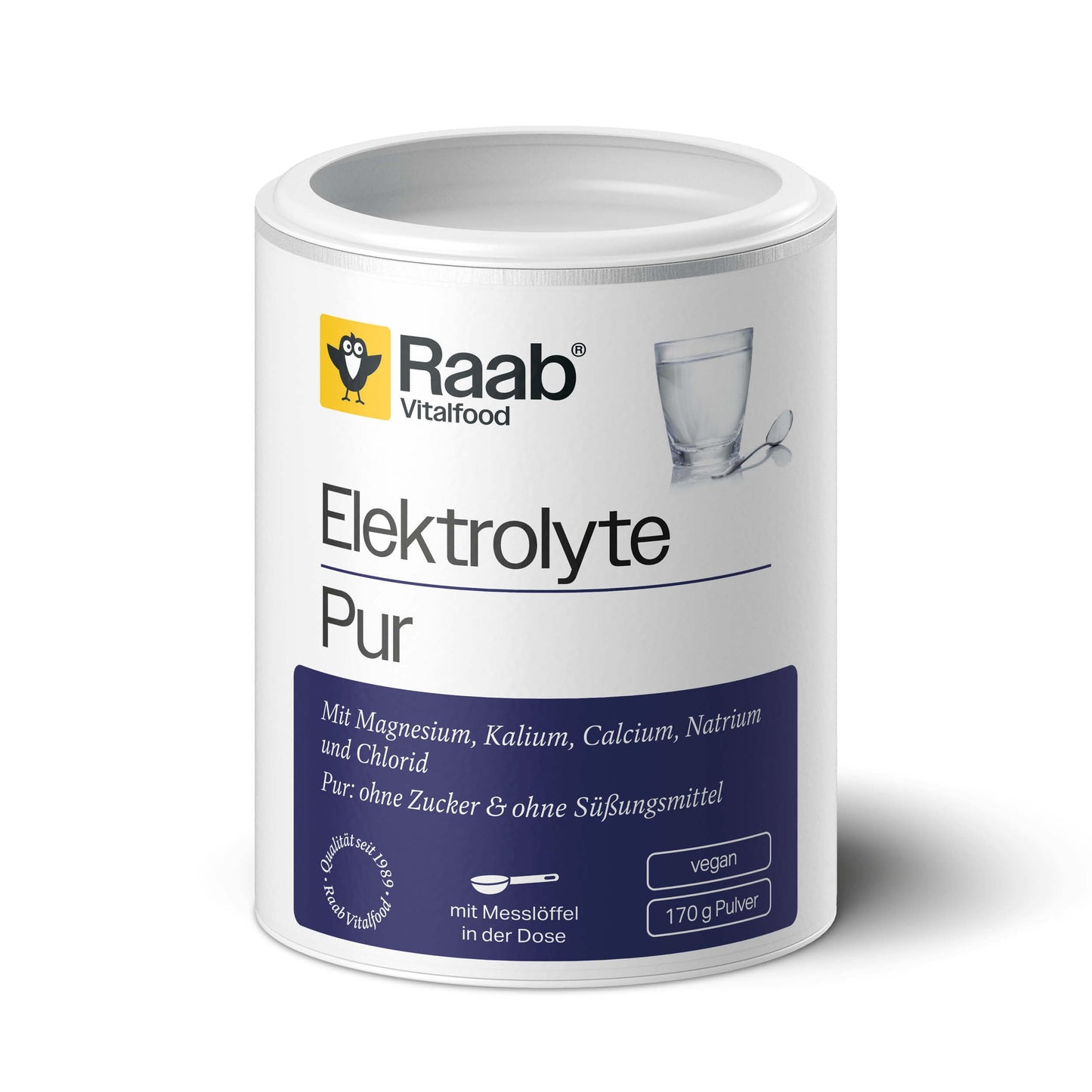 Raab Vitalfood - Pure Electrolytes, 170 g Vegan