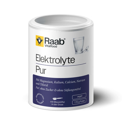 Raab Vitalfood - Pure Electrolytes, 170 g Vegan