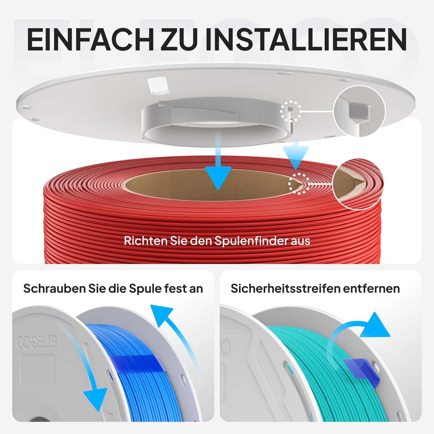 ELEGOO Matte PLA Filament