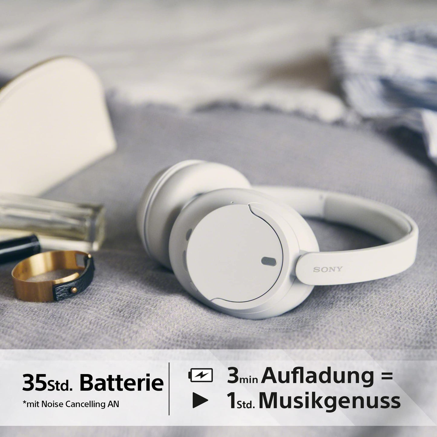 Sony WH-CH720N Kabelloser Bluetooth-Kopfhörer mit Noise Cancelling