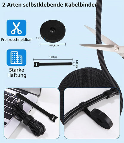 188 Stück Kabelmanagement Kits