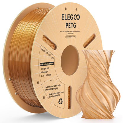 ELEGOO PETG Filament 1,75 mm Grau 1 KG