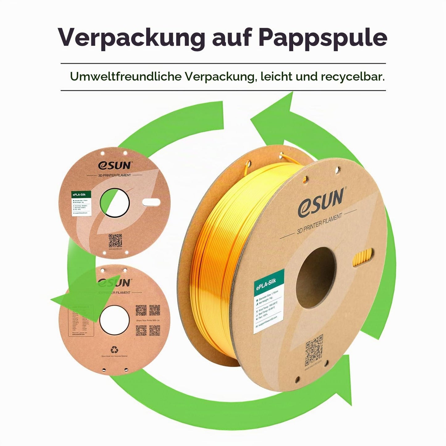 eSUN Silk PLA Filament 1.75mm