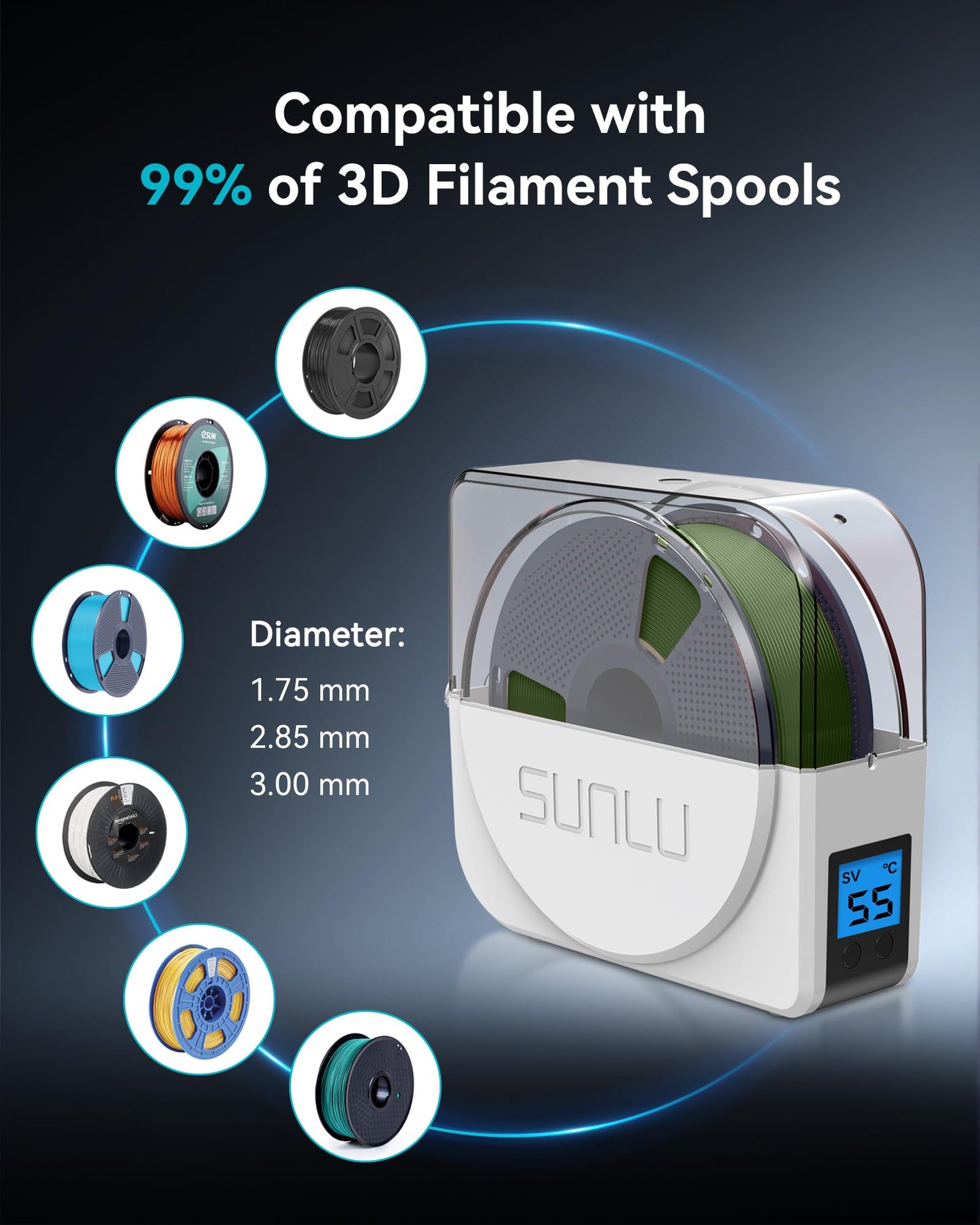 Sunlu S1 Plus Filament Trockner