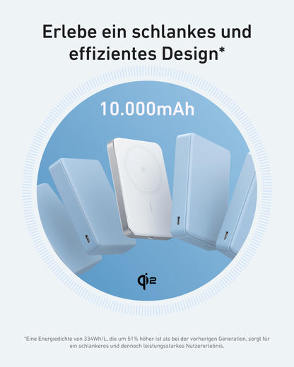 Anker MagGo Powerbank - 10.000mAh - 15W mit Magnet