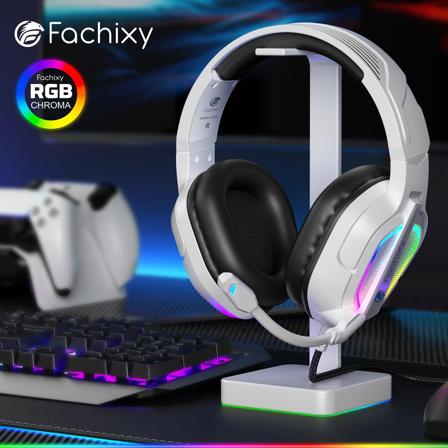 Fachixy FC200 Gaming Headset - PS5 PS4 PC Xbox One Nintendo Switch