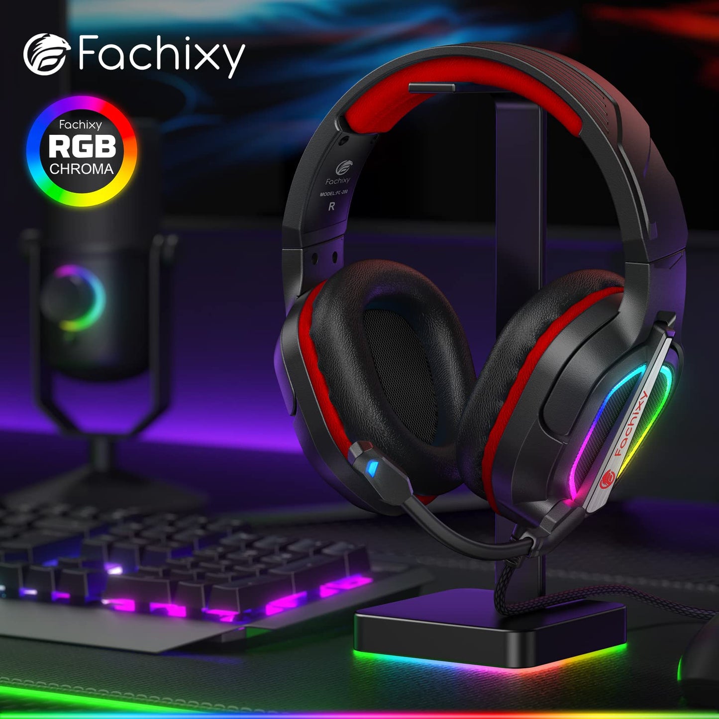 Fachixy FC200 Gaming Headset - PS5 PS4 PC Xbox One Nintendo Switch