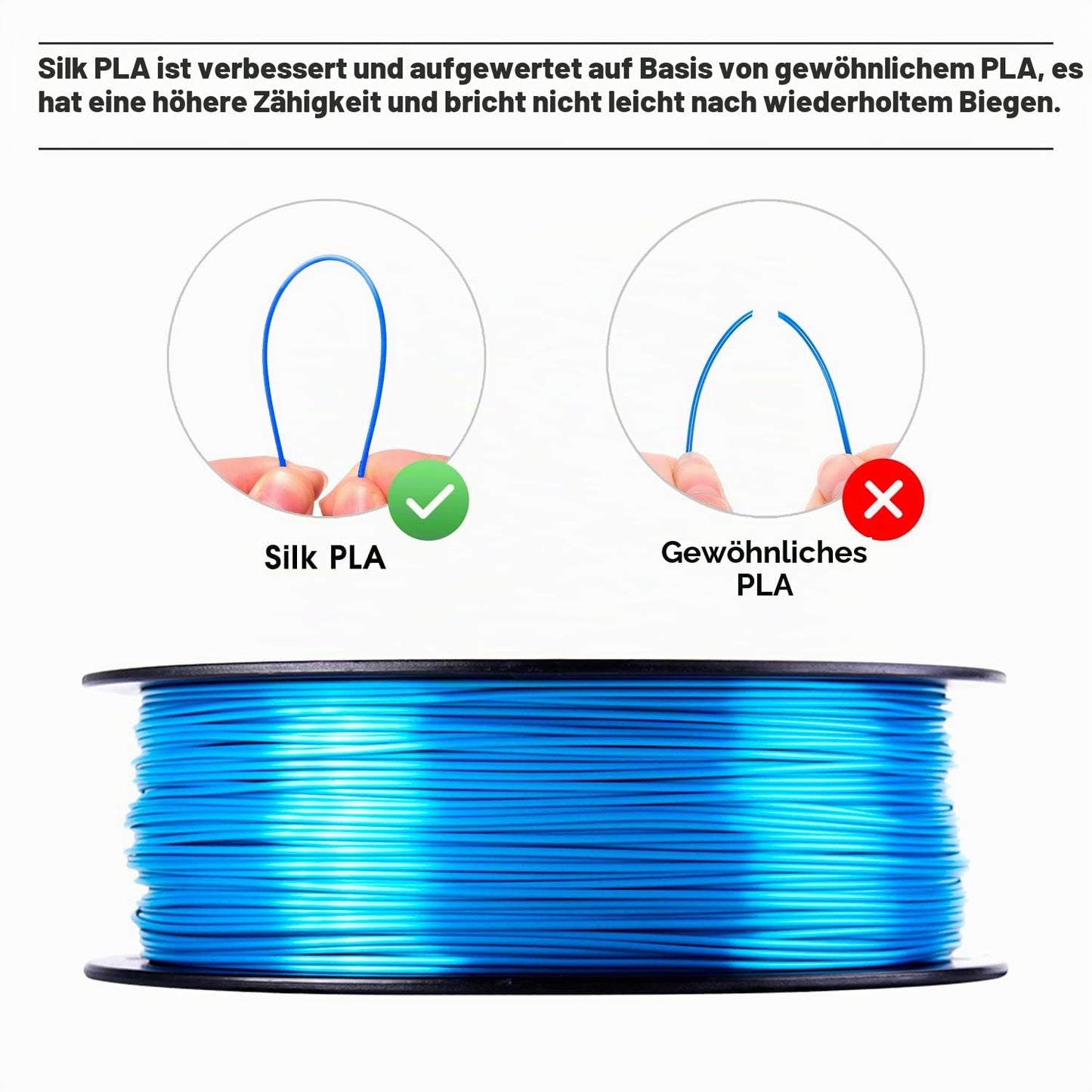 eSUN Silk PLA Filament 1.75mm