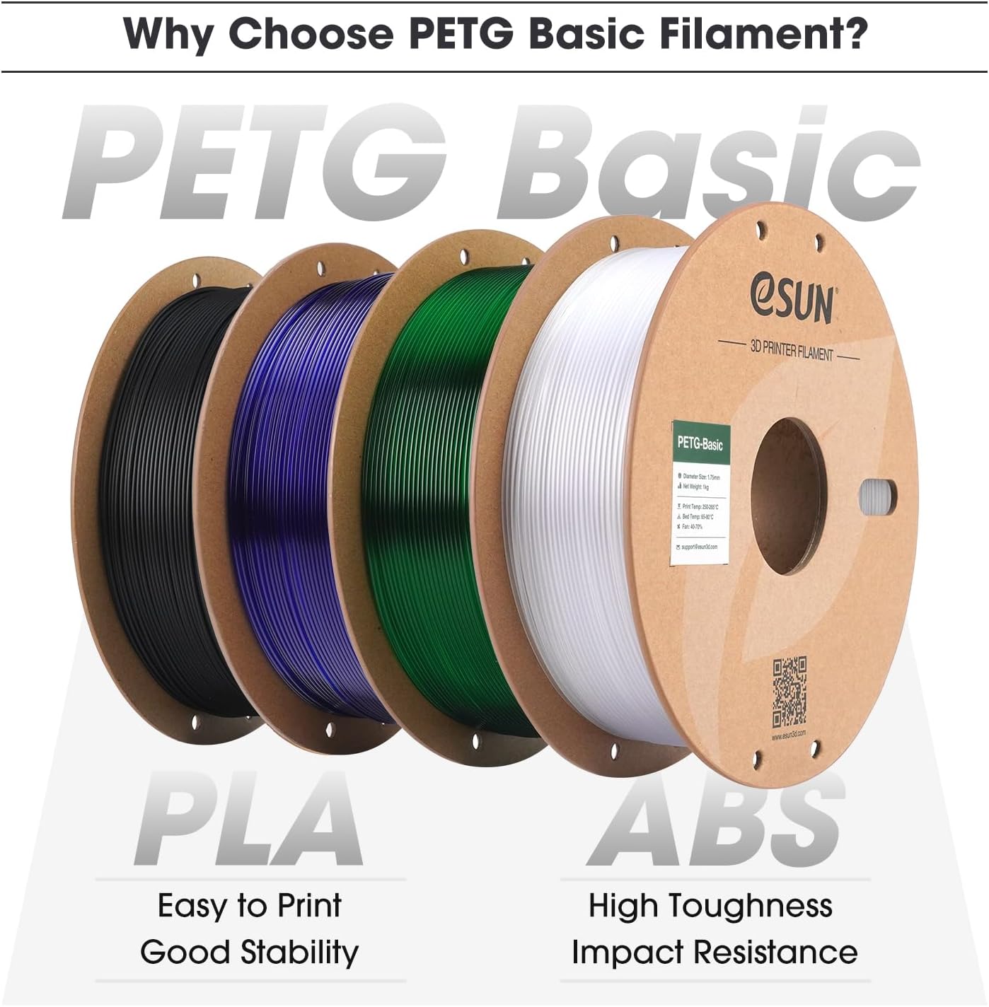 eSUN PETG Filament 1.75mm 1KG