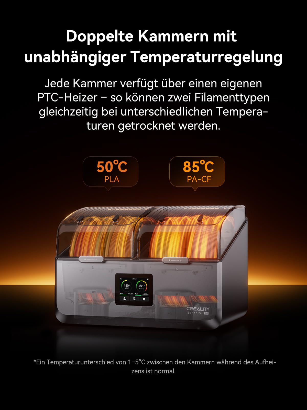 Creality Space PI Plus Filament Trockner