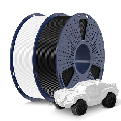 SUNLU PLA Filament 1.75mm, 3D Drucker Filament PLA Schwarz, Maßgenauigkeit +/- 0,02mm 1KG Spule