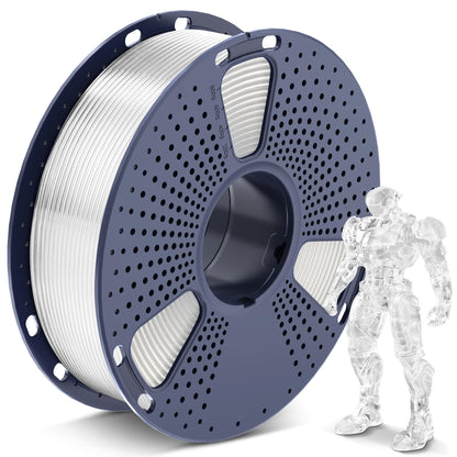 SUNLU PLA Filament 1.75mm, 3D Drucker Filament PLA Schwarz, Maßgenauigkeit +/- 0,02mm 1KG Spule