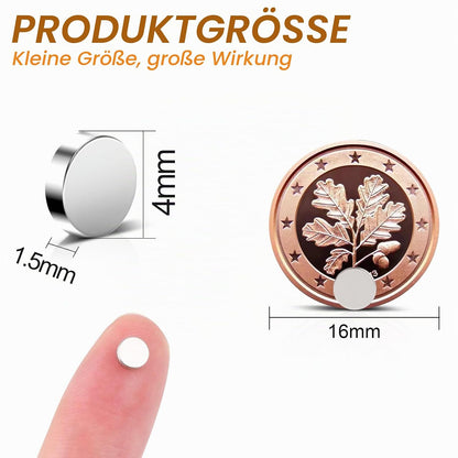 200 Stück Klein Rund Magnete, 4Größen Rund Neodym