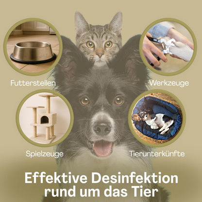BIO SANITAS PROTECT Haustier – Desinfektionsspray (Halal)